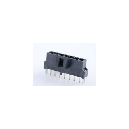 Molex NANOFIT HDR VT SGL FRK 7CKT TIN BLK 105311-1107